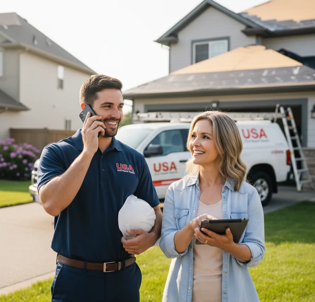 USA Roof Repair Experts customer support in Port Republic